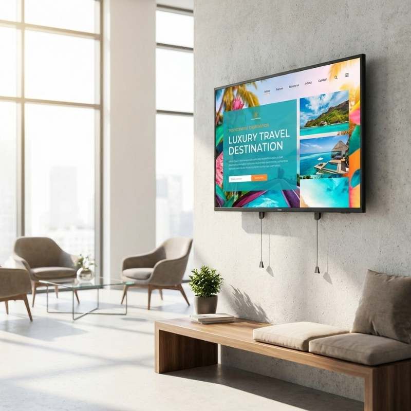 Pack Iiyama LH4360UHS 43-inch 4K Display + Wall Mount