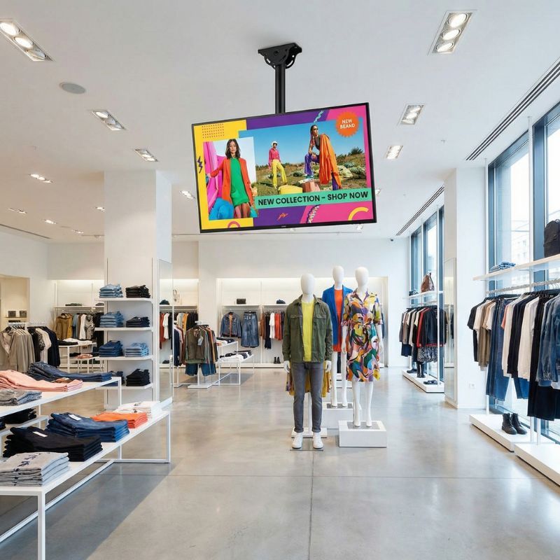 Pack iiyama ProLite LH4365UHSB-B1 43'' + ceiling mount Neomounts