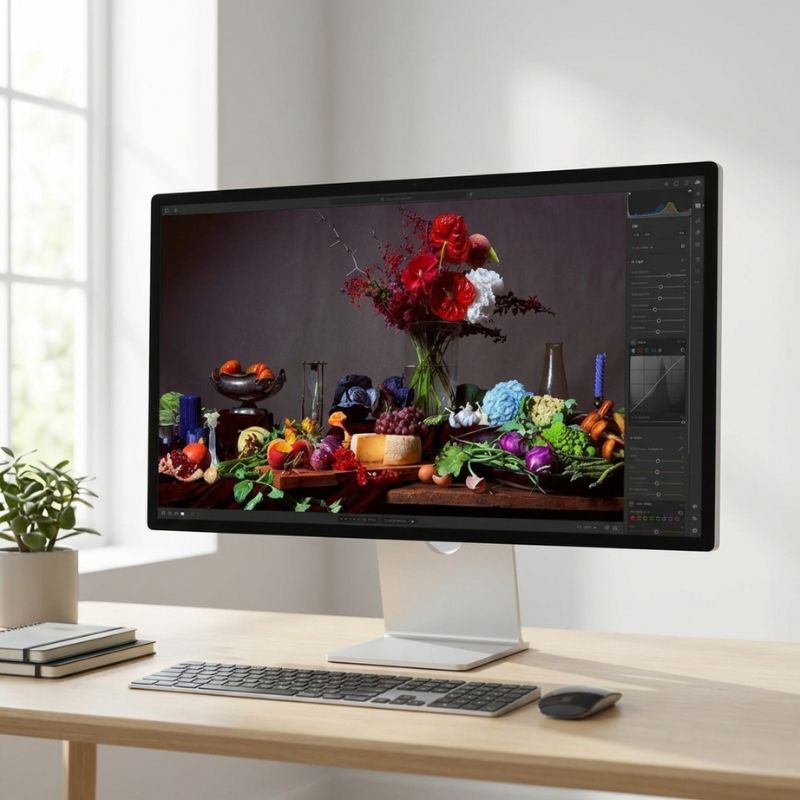 Apple Studio Display 27-inch 5K with standard glass, height-adjustable
