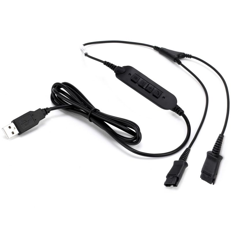 Cleyver Cable Y USB-QD for Poly