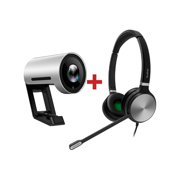 Yealink UVC30 webcam + UH36 headset bundle