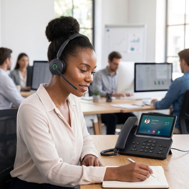Yealink T88W Pro Phone Bundle + WH68 Workstation UC Headset
