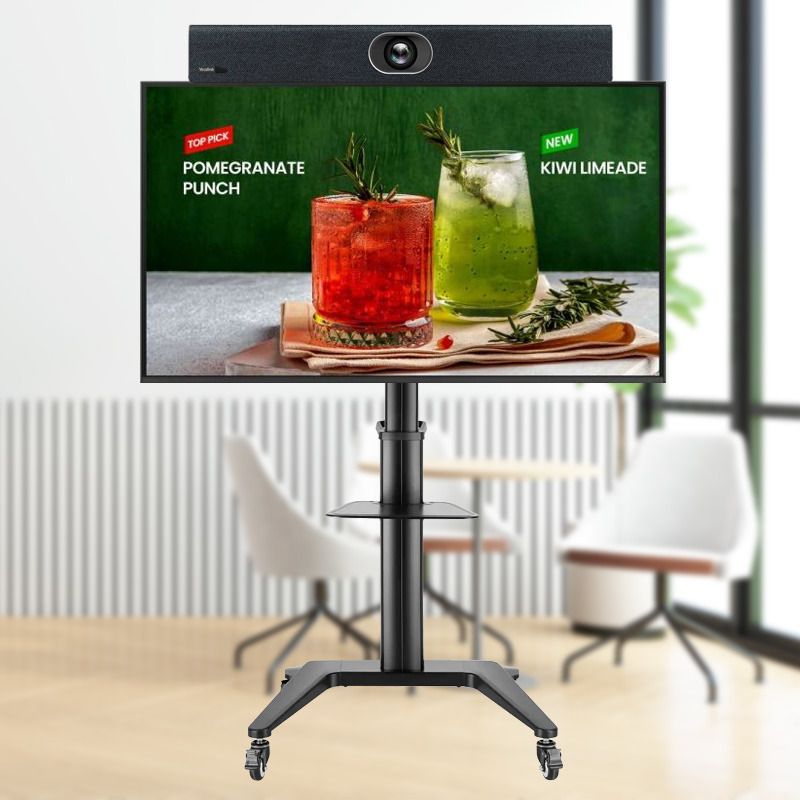 Yealink Huddle Room BYOD Video Conferencing Kit with mobile stand