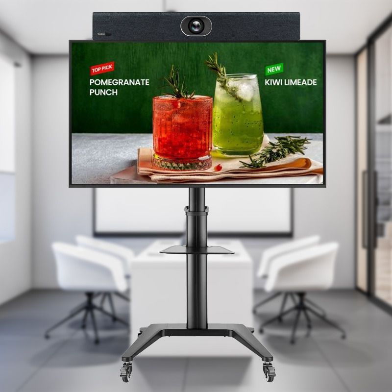 Yealink Small Room BYOD Video Conferencing Kit with mobile stand