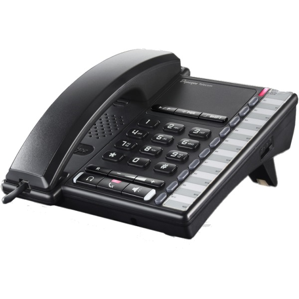 Depaepe Premium 200 Analogue Desktop Phone (Black)