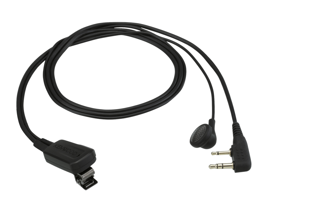Kenwood EMC-11W Headset Kit for 2-pin radios