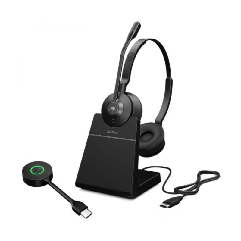 Jabra Engage 55 SE Stereo USB-C MS with Charging Stand