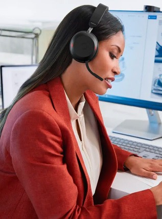 Jabra Evolve2 75 USB-A MS with charging base  - Onedirect