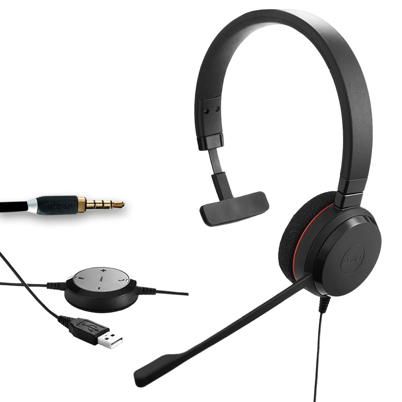 Jabra Evolve 30 II UC Mono PC Headset