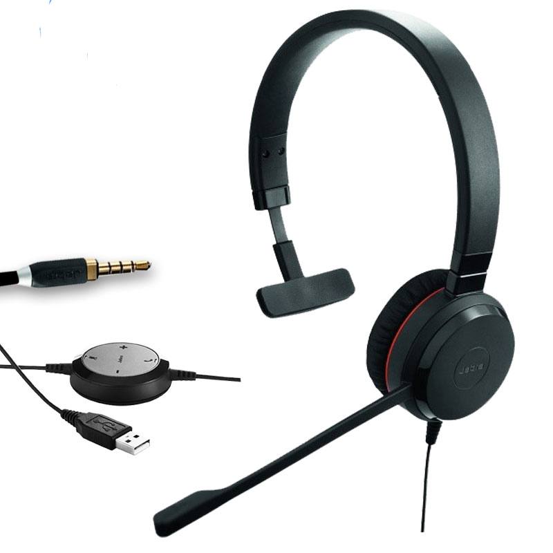 Jabra Evolve 30 II MS Mono: noise-cancelling headset