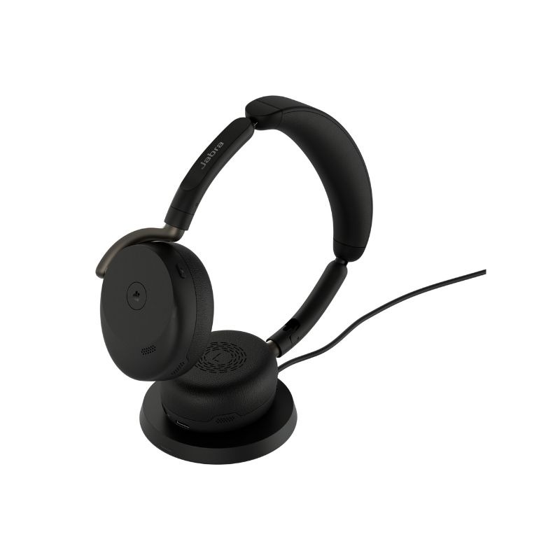 Jabra Evolve3 65 Flex USB-C MS Wireless ANC Headset + Stand