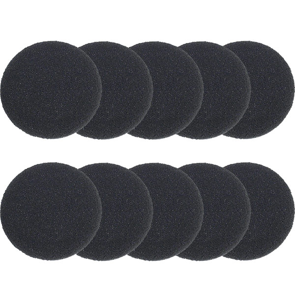 5cm Foam Ear Cushions for Plantronics, Jabra and Sennheiser Headsets