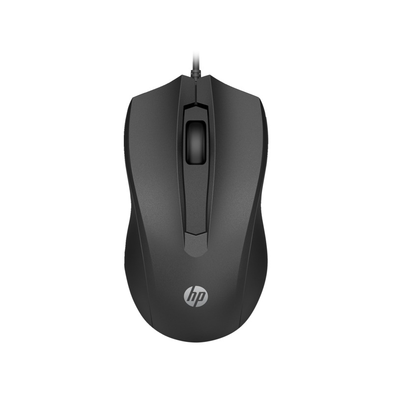 HP 105 Black Wired Mouse