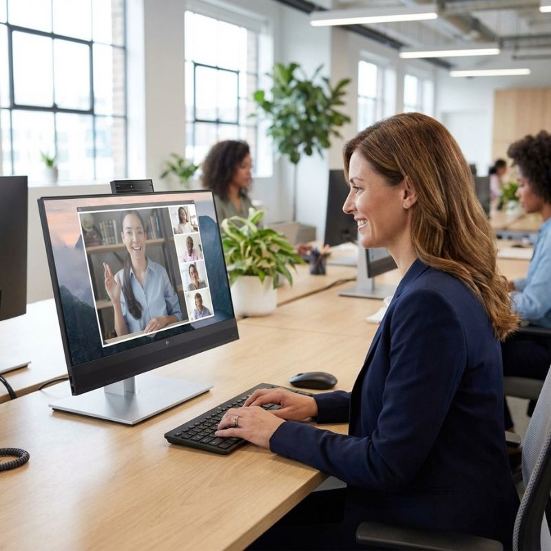 HP E24mv G4 FHD Conferencing Monitor