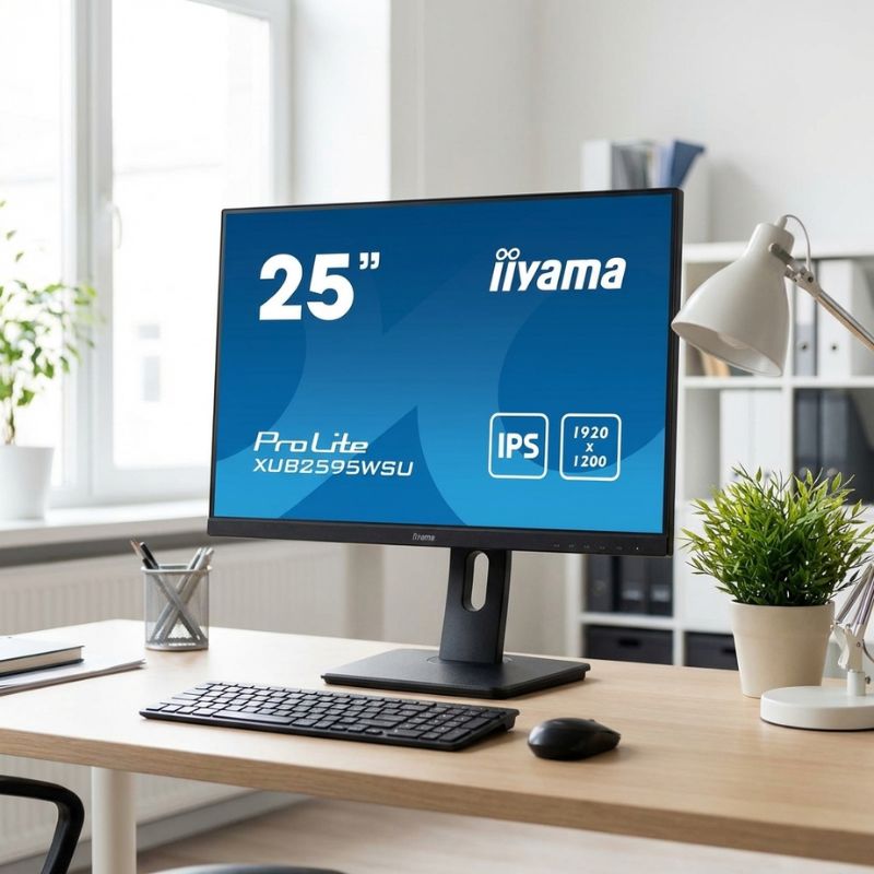 iiyama ProLite XUB2595WSU B5 25 Inch IPS Monitor