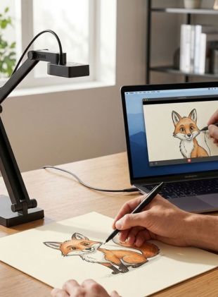 Ipevo V4K Pro 120 USB Document Camera - Onedirect