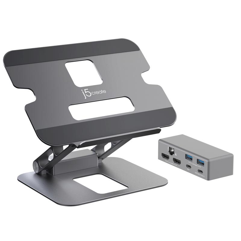 j5create Multi-Angle Dual 4K Docking Stand