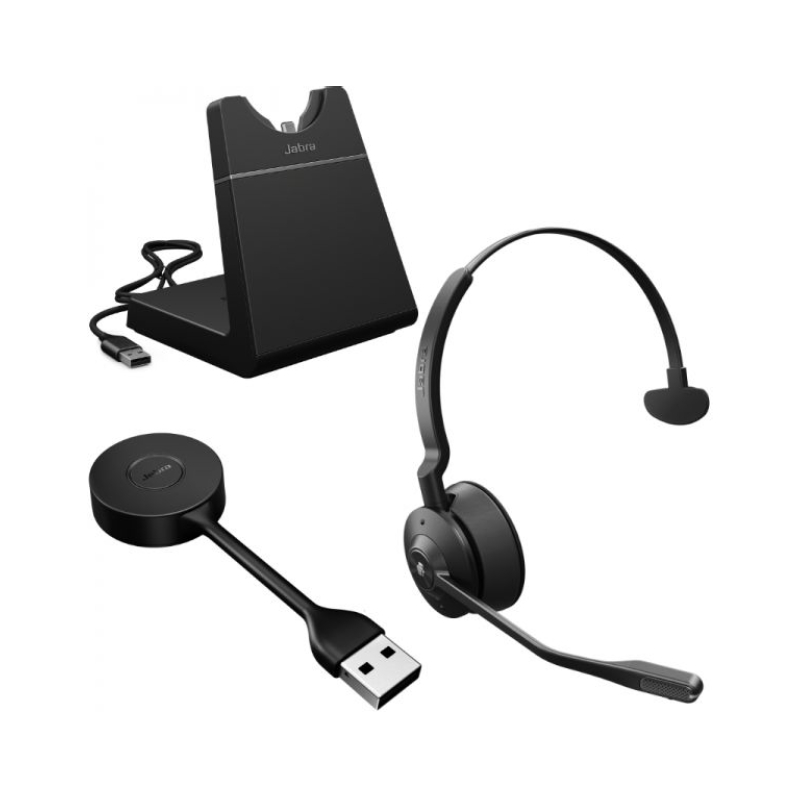 Jabra Engage 55 SE Mono USB-A MS with Charging Stand