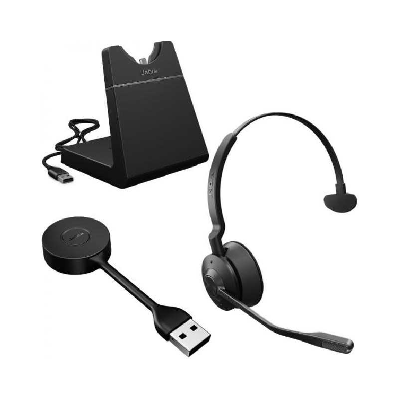 Jabra Engage 55 SE Convertible UC USB-A With Charging Stand