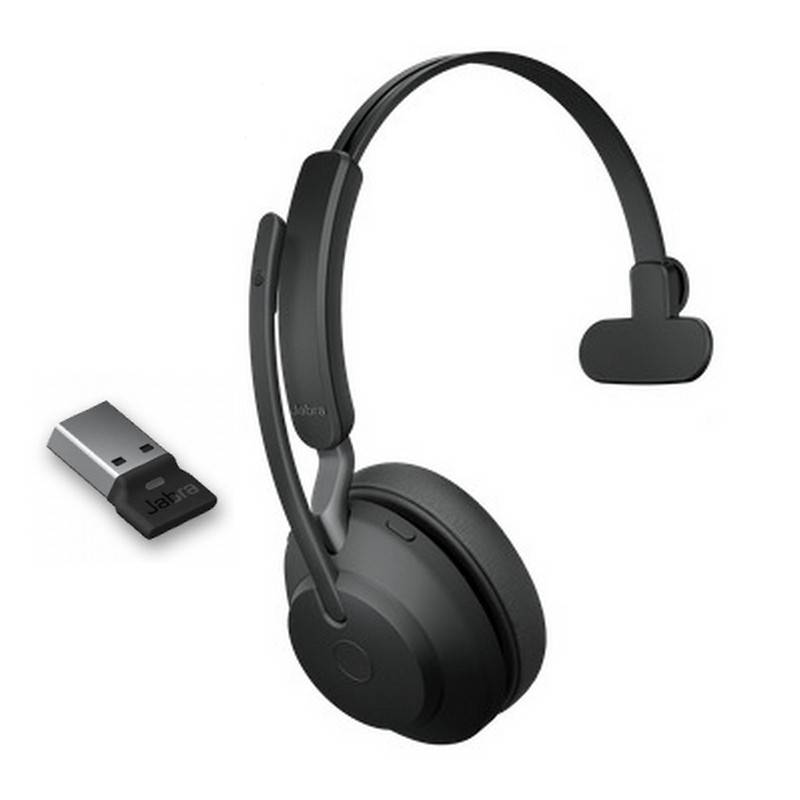Jabra Evolve2 65 MS Mono USB-A - Black