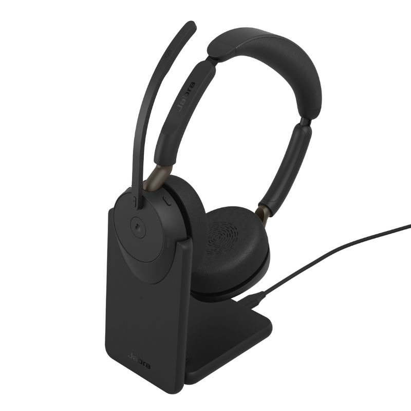 Jabra Evolve3 65 Duo USB-A MS + Stand