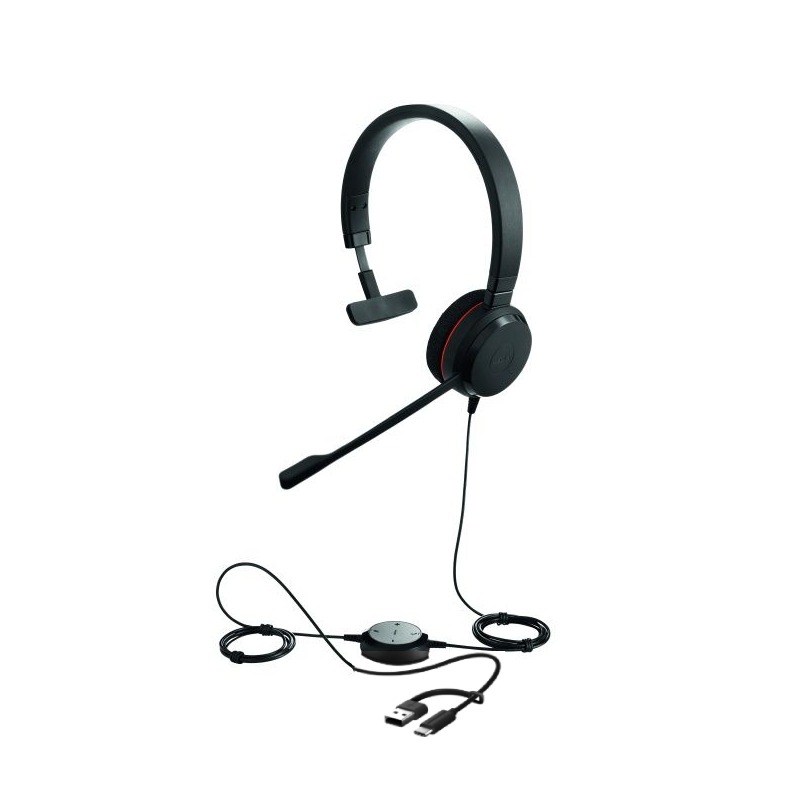 Jabra Evolve 20 UC Mono USB C/A