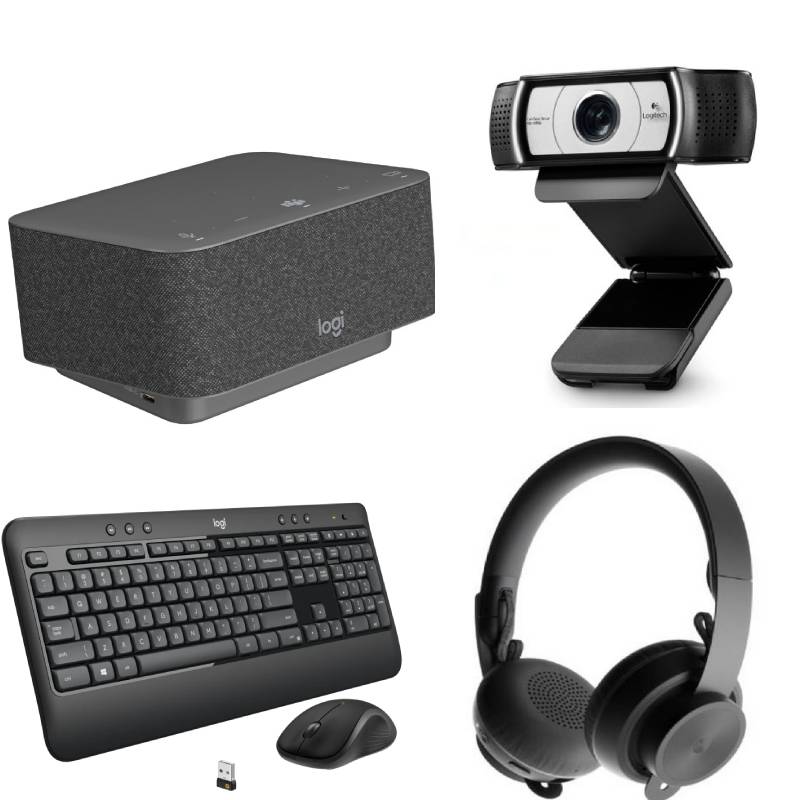 Logitech Dock UC + C930E + Zone Wireless + MK540 Pack