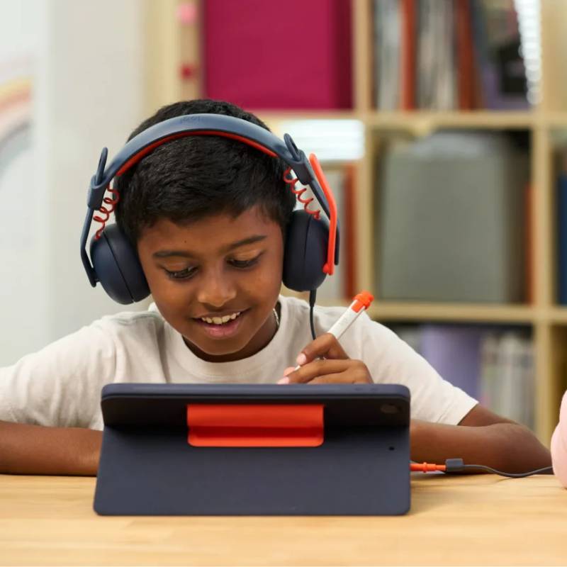 Logitech Zone Learn headset perfect for kids' learning