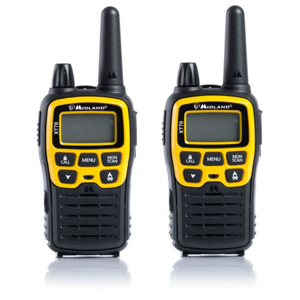 Midland XT70 Adventure Two-Way Radio- Twin Pack 