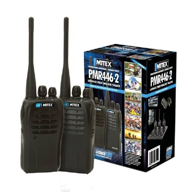 Mitex PMR446 Two-Way Radio - Twin Pack