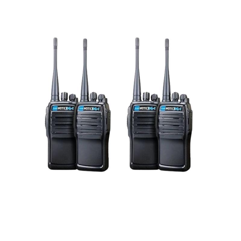 Mitex PMR446 Xtreme2 Quad Pack