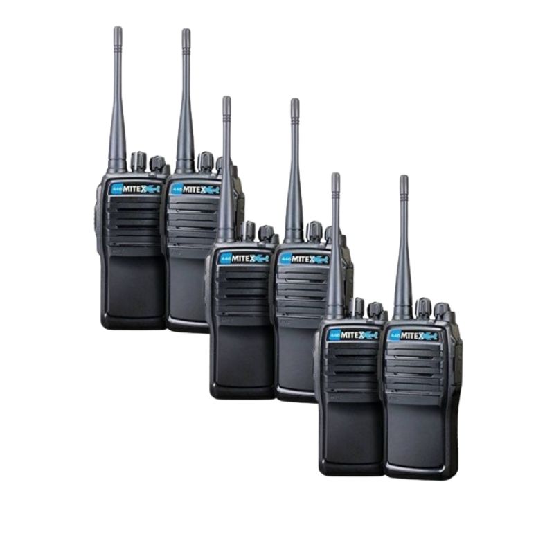 Mitex PMR446 Xtreme2 Six Pack