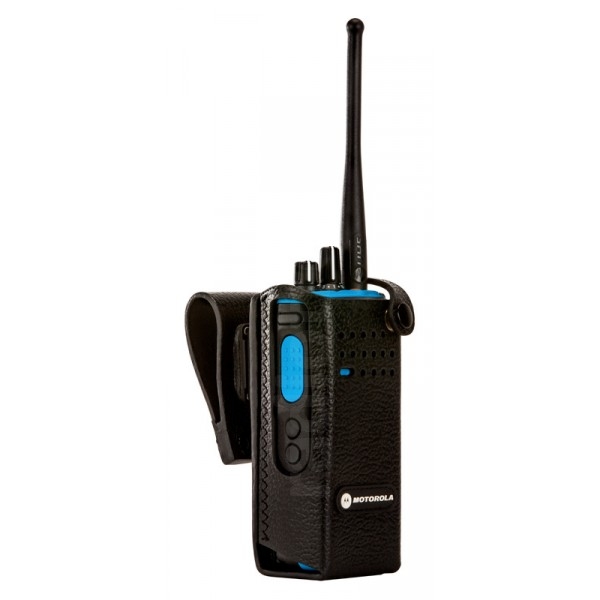 Motorola Hard leather case, Swivel ATEX DP Series 