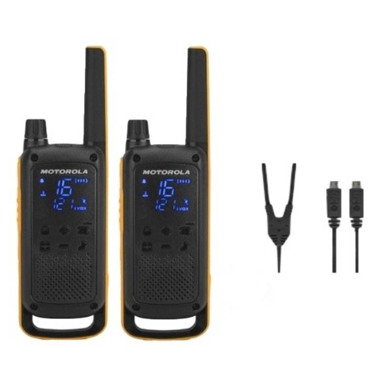 Motorola T82 EX Twin Pack with Y-cable USB Charger
