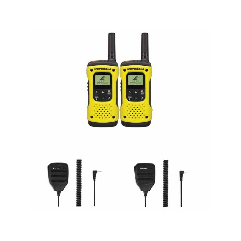Motorola T92 Twin-pack with 2 Speakermics