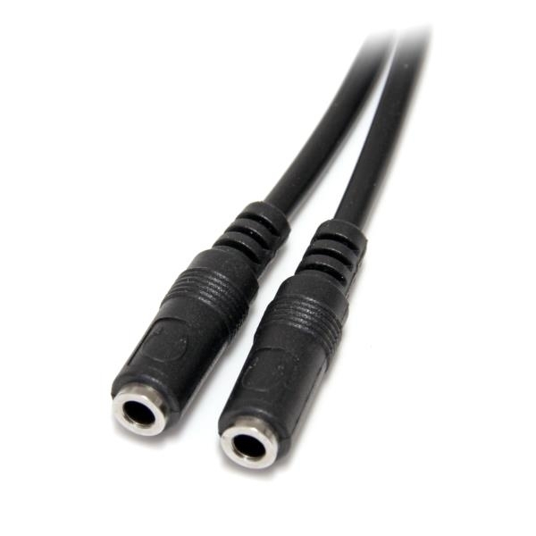 Adapter double to single jack 3.5 mm for PC