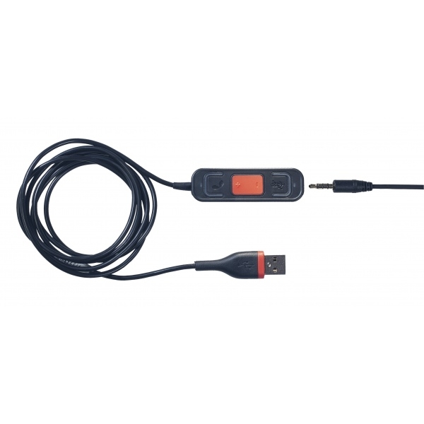 Cleyver cable - 3.5mm female jack to USB-A male