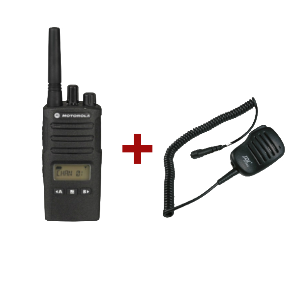 Motorola XT460 + JD500 MX HP Microphone