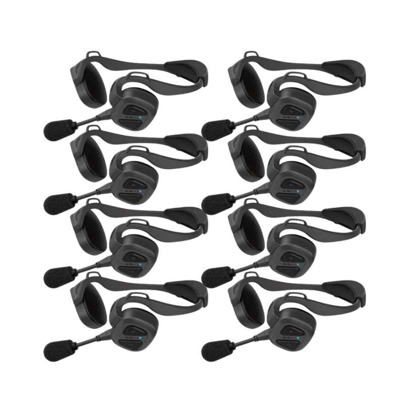 Pack of 8 Sena Nautitalk Bosun Mesh Headsets