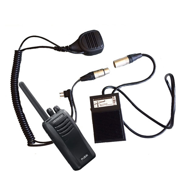 PTT pedal for Kenwood (2-pin connection)