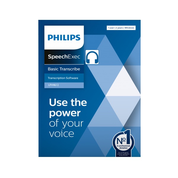 Philips LFH4612/00 SpeechExec Transcribe – 2 Year License