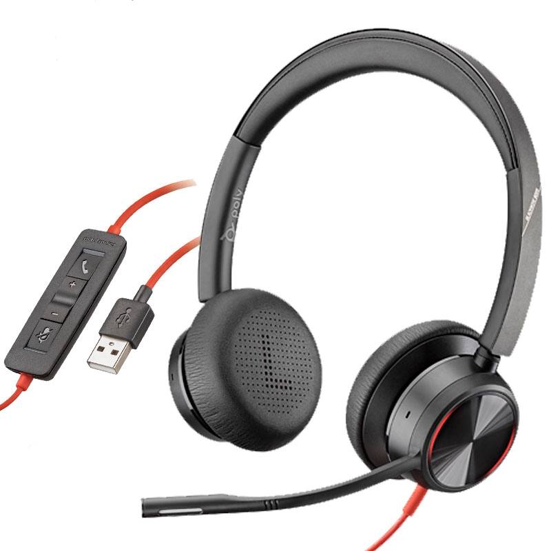 Poly Blackwire 8225-M Stereo USB-C/A headset, Microsoft Teams certified
