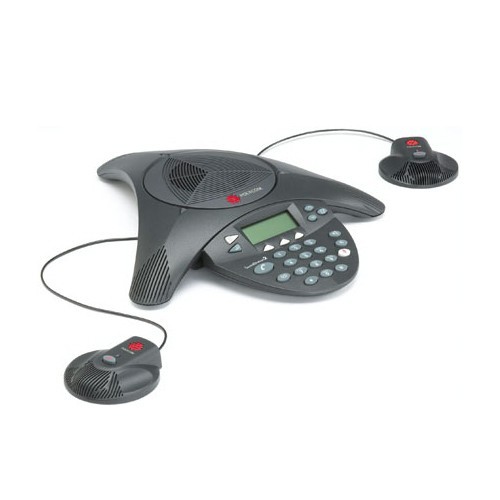 Polycom Soundstation 2 EX with Microphones 