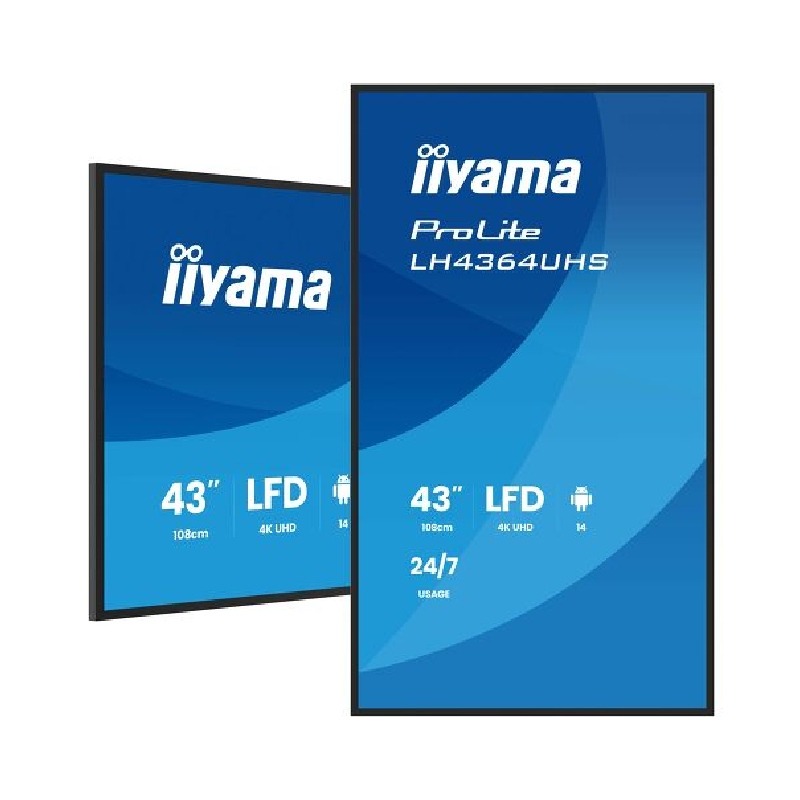 IIYAMA PROLITE LH4364UHS-B1AG (Open Box)