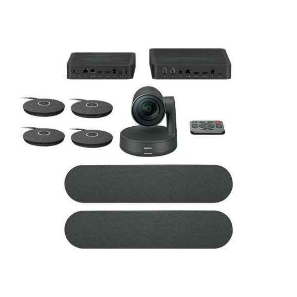 Pack: Logitech Rally Plus + 2 Mic Pods