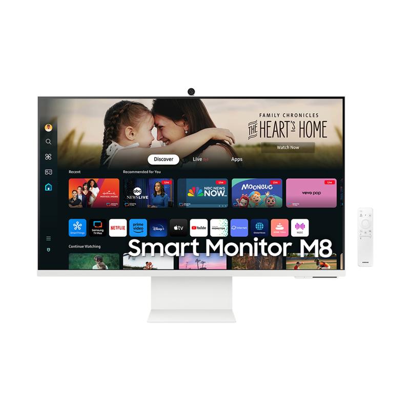 32" M80D UHD White Smart Monitor