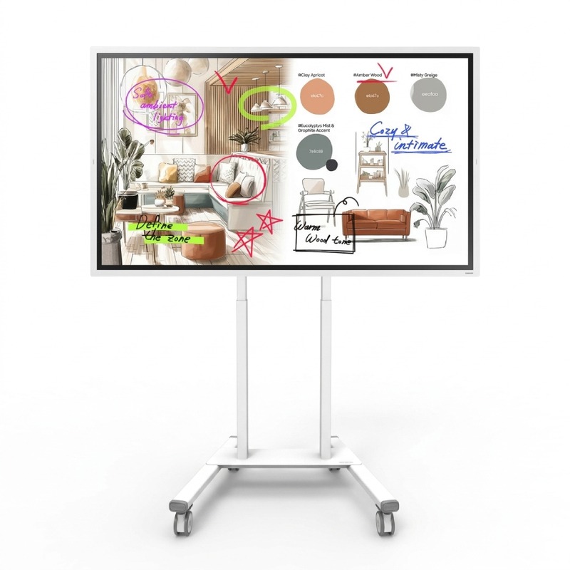 Samsung Flip Pro 75 Display Bundle + Neomounts MOVE Lift Stand