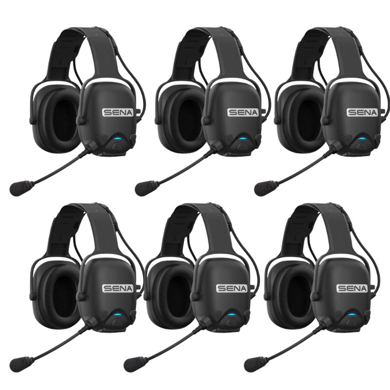 Pack of 6 Sena CAST-01 Mesh-Headset