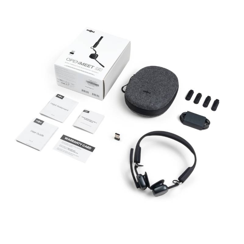 SHOKZ OpenMeet UC Bluetooth Headset USB-A | Onedirect.co.uk