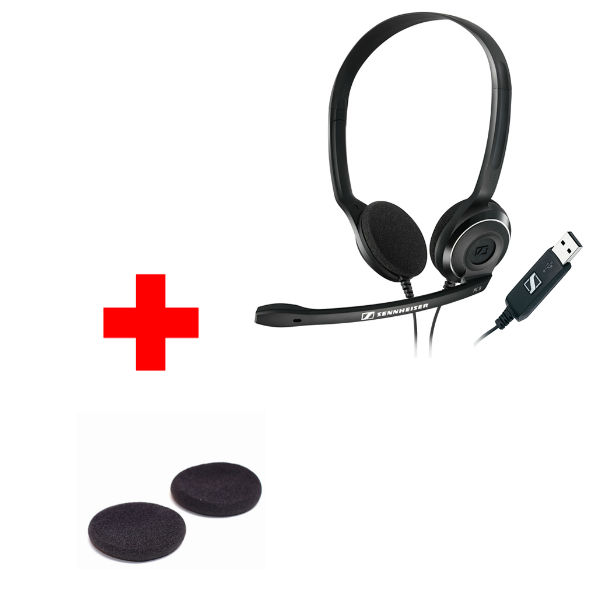 EPOS PC 8 USB + Foam Ear Cushion (1 pair)